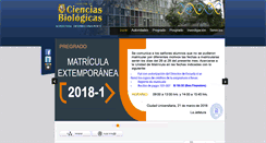 Desktop Screenshot of biologia.unmsm.edu.pe