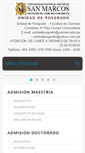 Mobile Screenshot of posgrado.contabilidad.unmsm.edu.pe